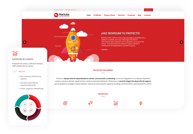 Diseño web wordpress Corporativa