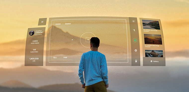 Tendencias en diseño UI para el 2020 - realidad aumentada